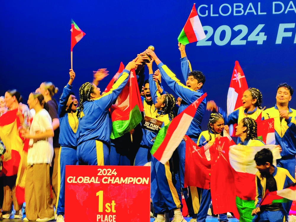 Oman team wins Dutch laurels in global dance championship