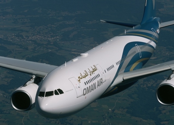 Flug mit Oman Air wegen Nebel umgeleitet