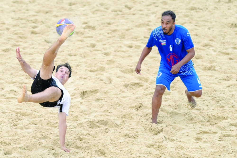 Al Amarat crushes Malaisary 11-1 in Moscow Beach Soccer Cup