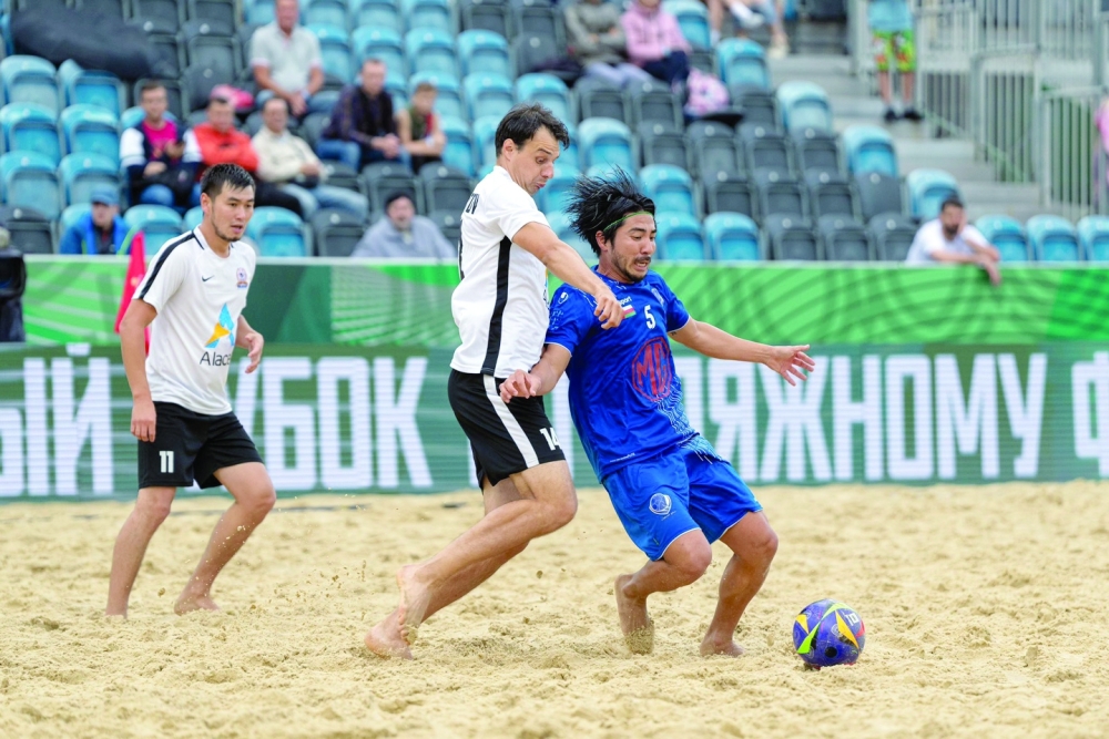 Al Amarat crushes Malaisary 11-1 in Moscow Beach Soccer Cup