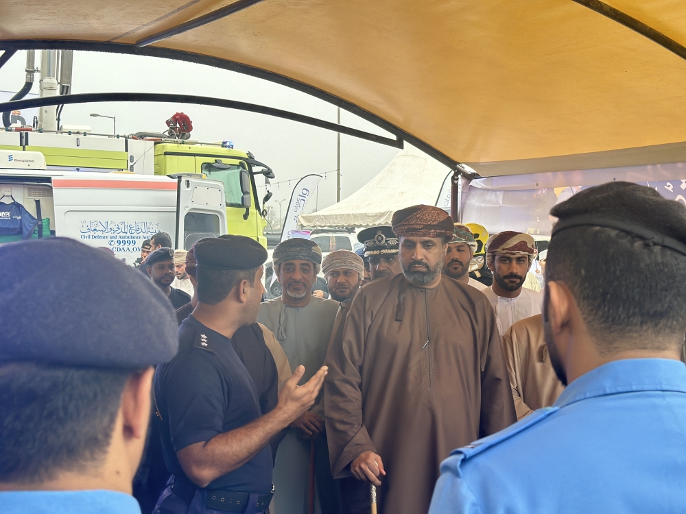 The CDAA demonstrated its comprehensive range of services at the Dhofar International Exhibition 