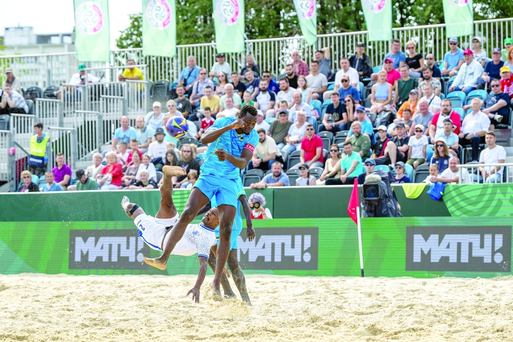 Al Amerat Club clinches third in Moscow Beach Soccer Cup