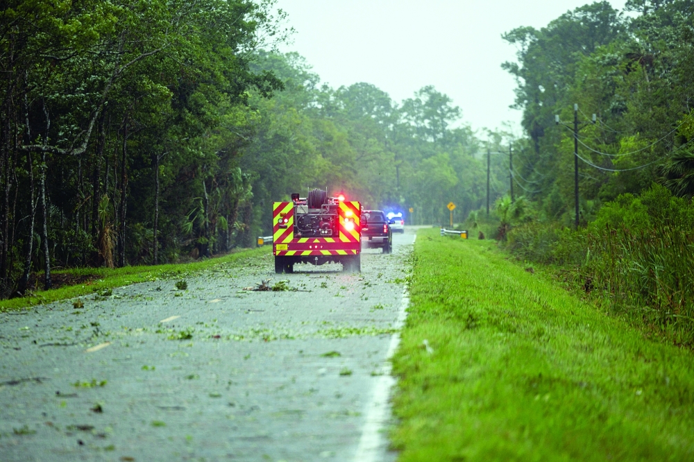 Taylor County firefighters patrol 