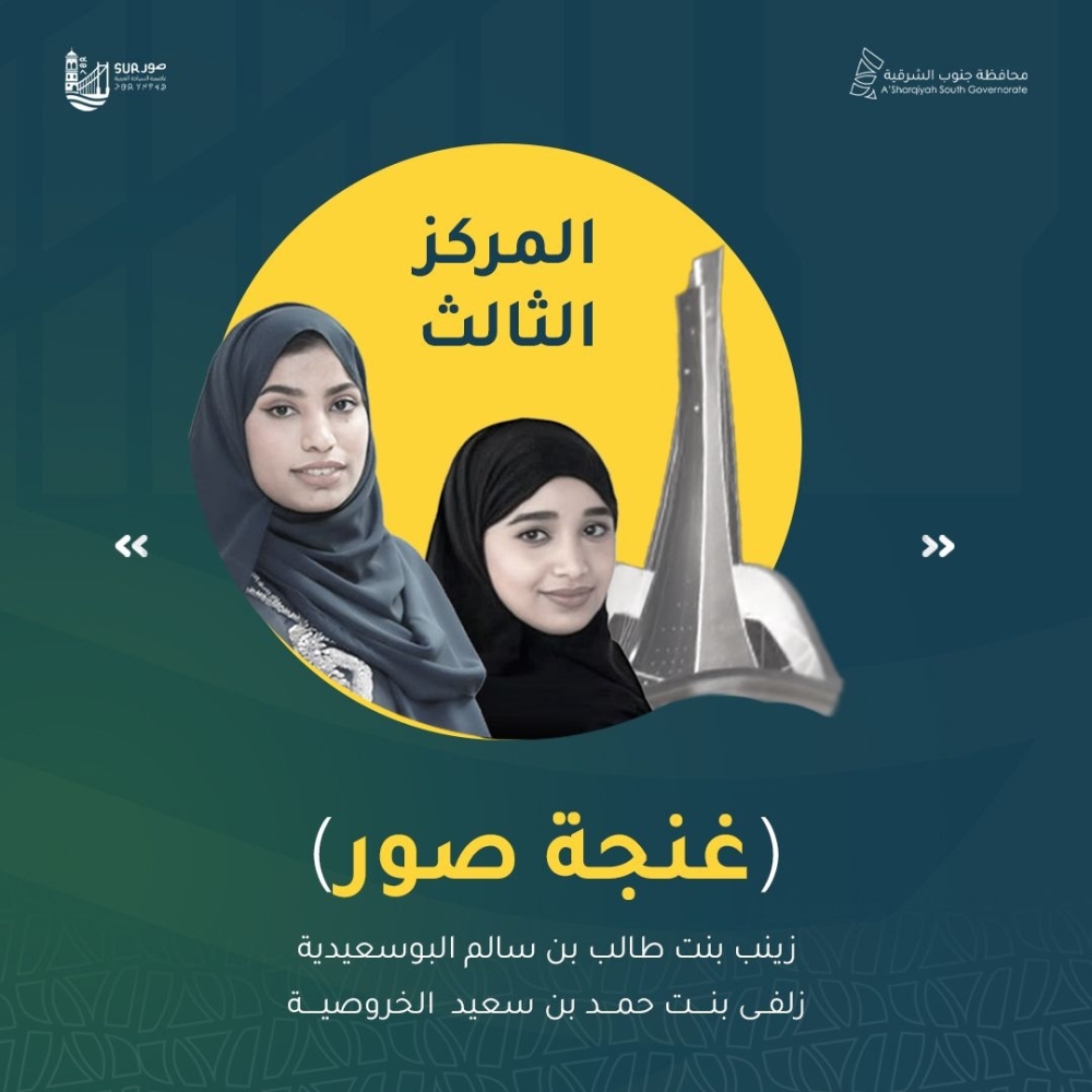 The third place winners