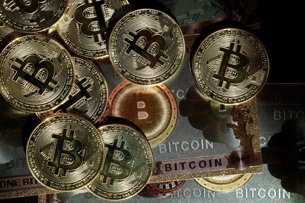 The value of the world's most traded cryptocurrency fell by nearly 16 per cent in April, as investors booked profits on a sizzling rally that has taken the price to record highs above $70,000.