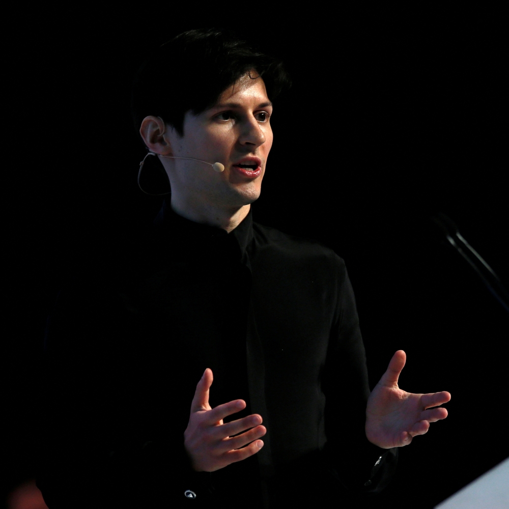 Founder and CEO of Telegram Pavel Durov 