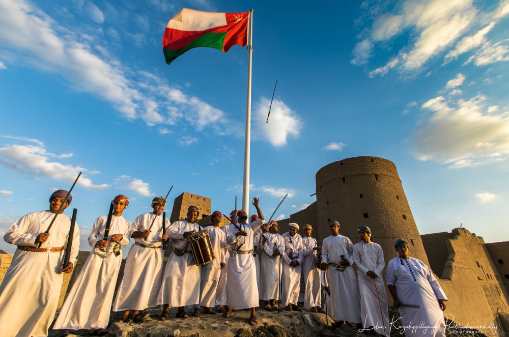 Celebrations at the historic Nizwa fort  