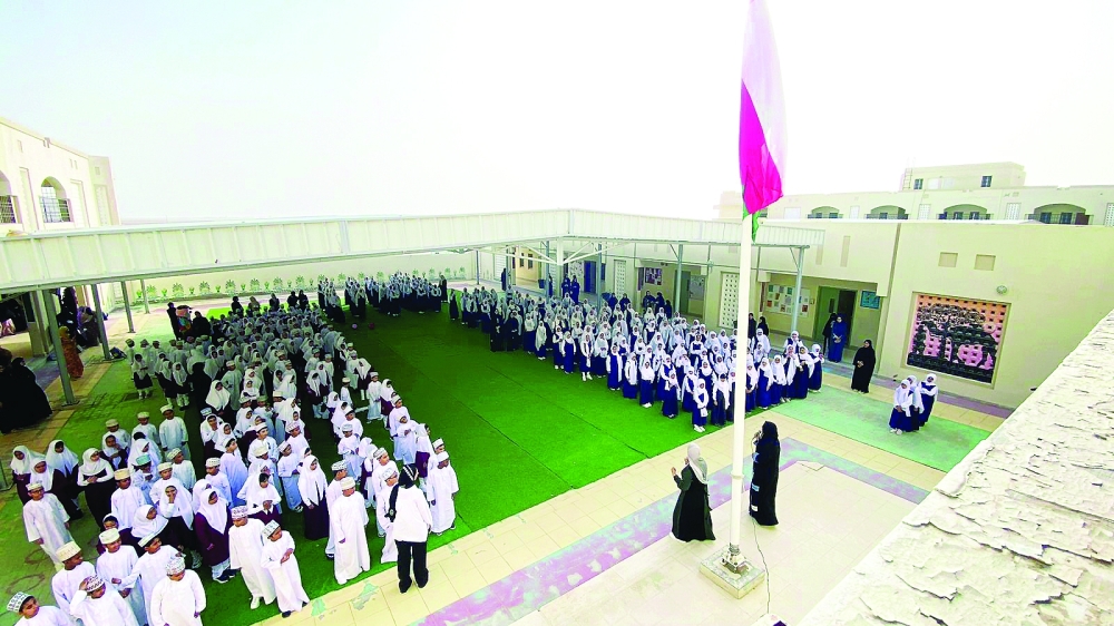 Schools across the Sultanate organised welcoming events and activities aimed at facilitating the transition of children from the home environment to the school environment