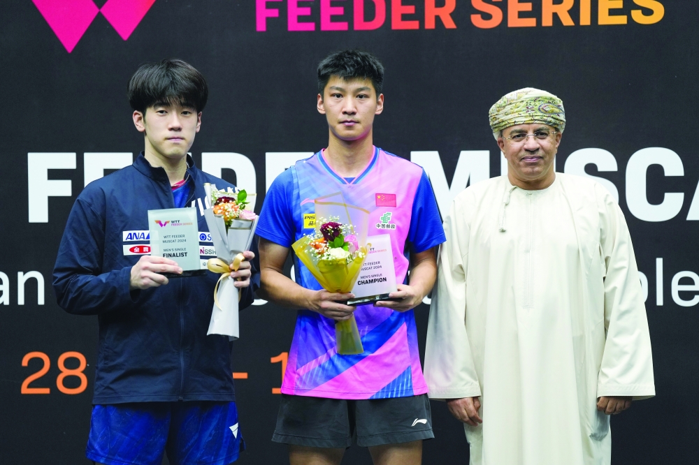 French duo win men's doubles, China shine in women's and mixed doubles