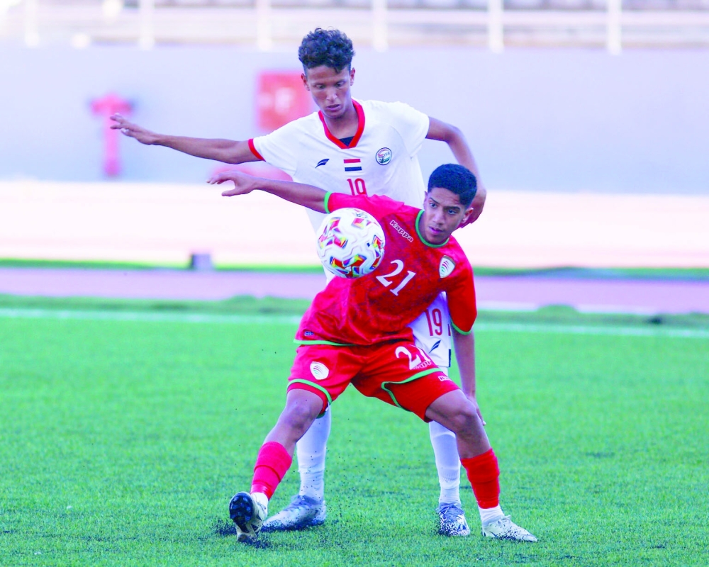 Oman U17s suffer loss to Yemen in West Asian opener