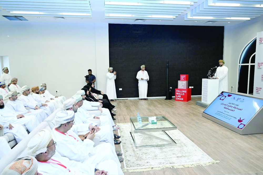 MoHERI fetes 'Falling Walls Lab' competition winners