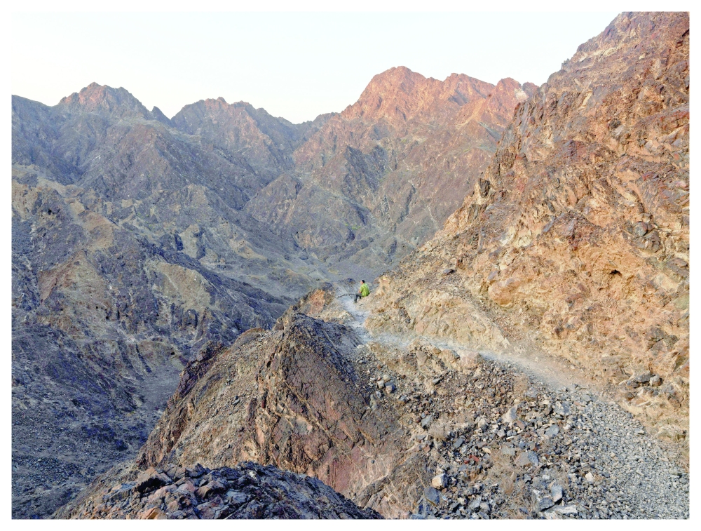 Peter B. Kelemen, a Columbia University geologist, near Muscat, Oman.