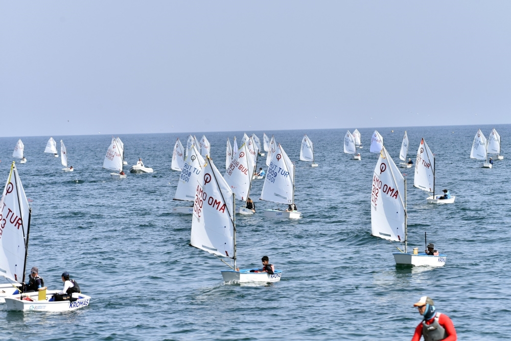 Oman Sail's Optimist team competes in the International Suleymanpasa Optimist Cup in Türkiye .