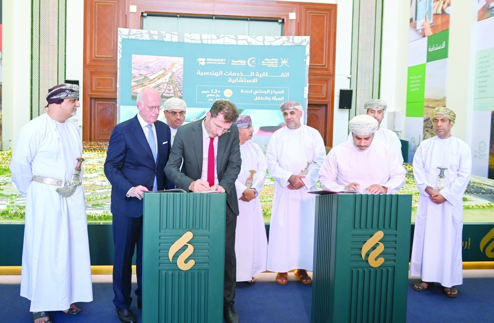 Deal inked to design women and children’s health centre at Sultan Haitham City