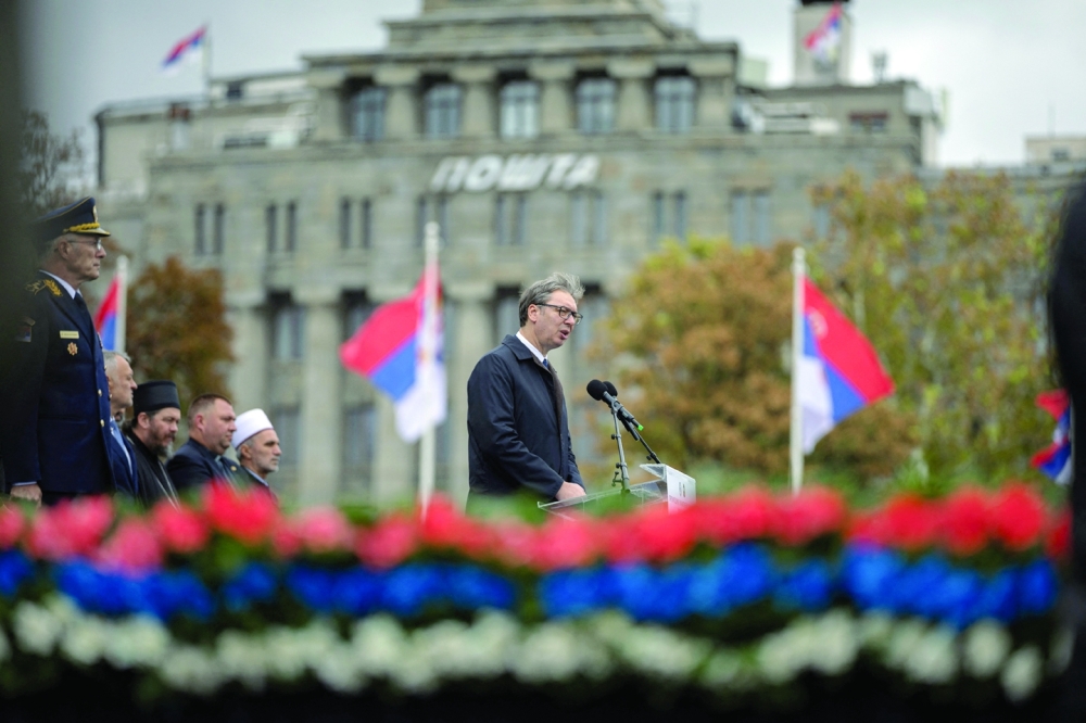 Serbian President Aleksandar Vucic