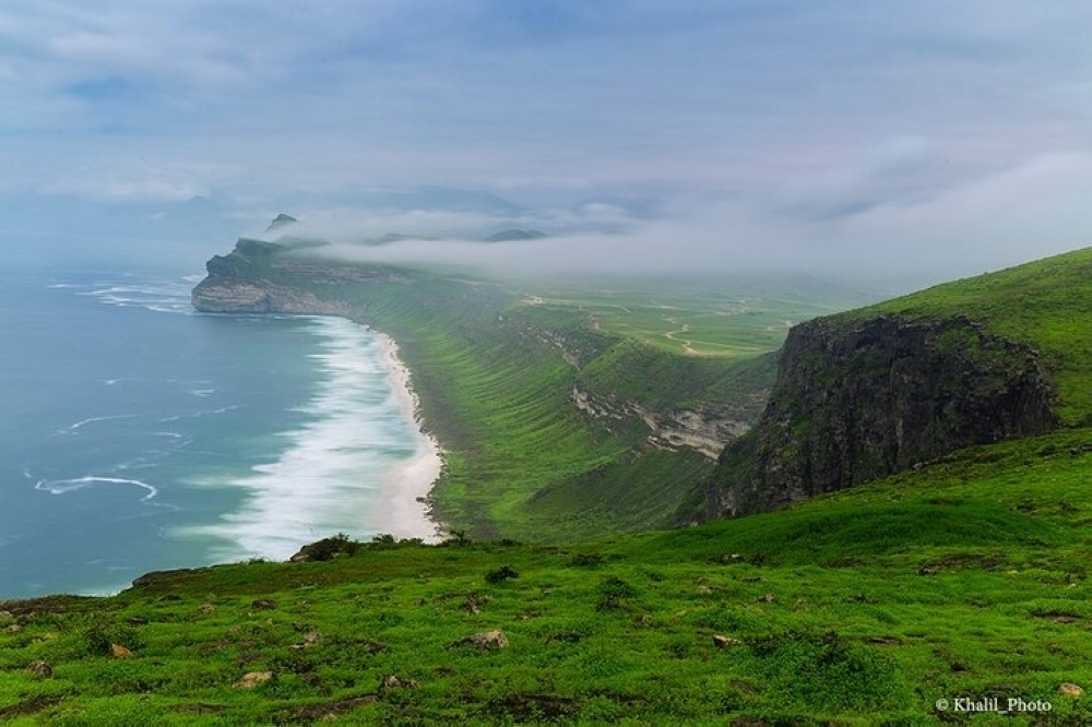 The Dhofar mountains turn verdant during the khareef season.