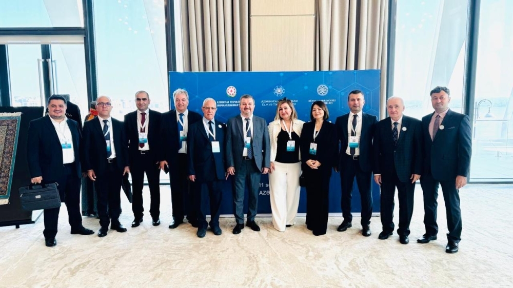 Dr Saida Khalilova from Oman at the Azerbaijani Scholars Living Abroad Forum 