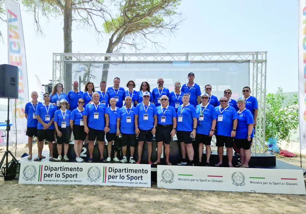 Abdulmonem officiates at World Aquatics Championship as chief referee