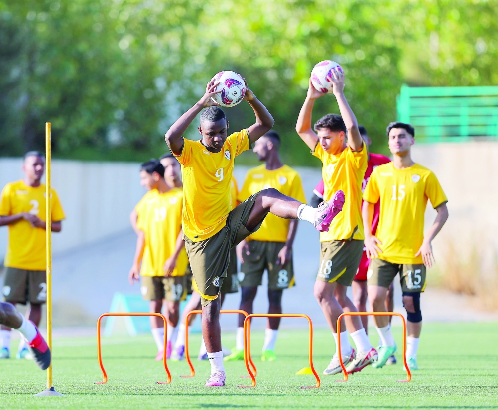 Oman U20 stars make final preparation in Dushanbe