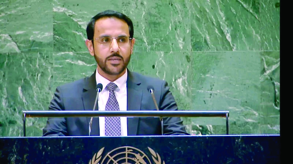  Khalid Saleh al Rubkhi, Deputy Permanent Representative of the Sultanate of Oman to the United Nations
