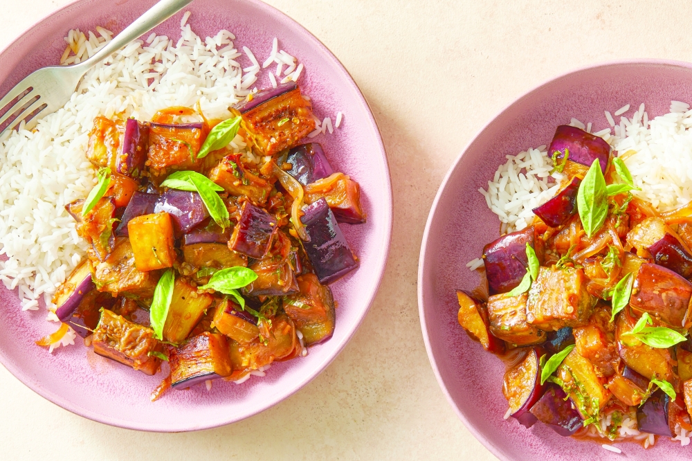 Kay Chuns eggplant adobo 