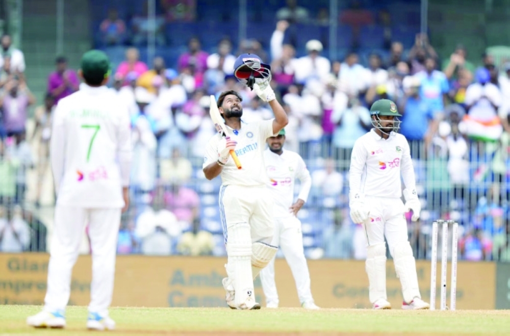India hold upper hand despite spirited Bangladesh chase in first Test