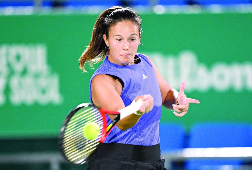 Russia's Daria Kasatkina --AFP
