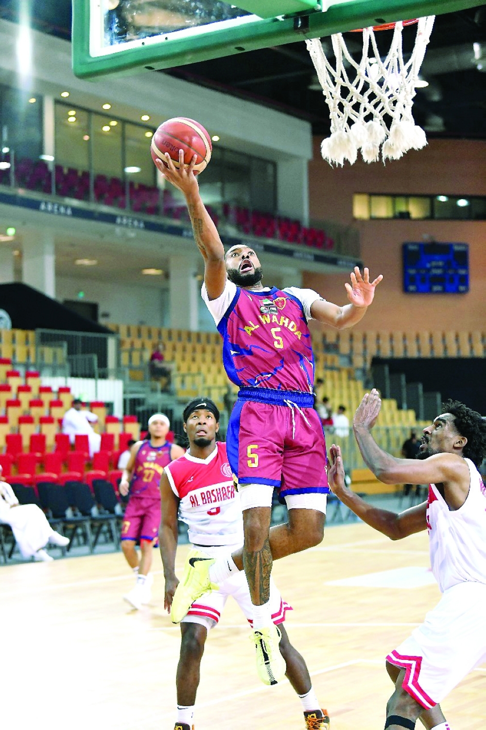 Al Bashayer edges Al Wahda in thrilling five-overtime win