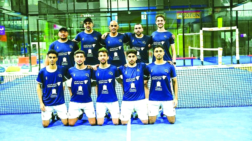 Oman men's padel team