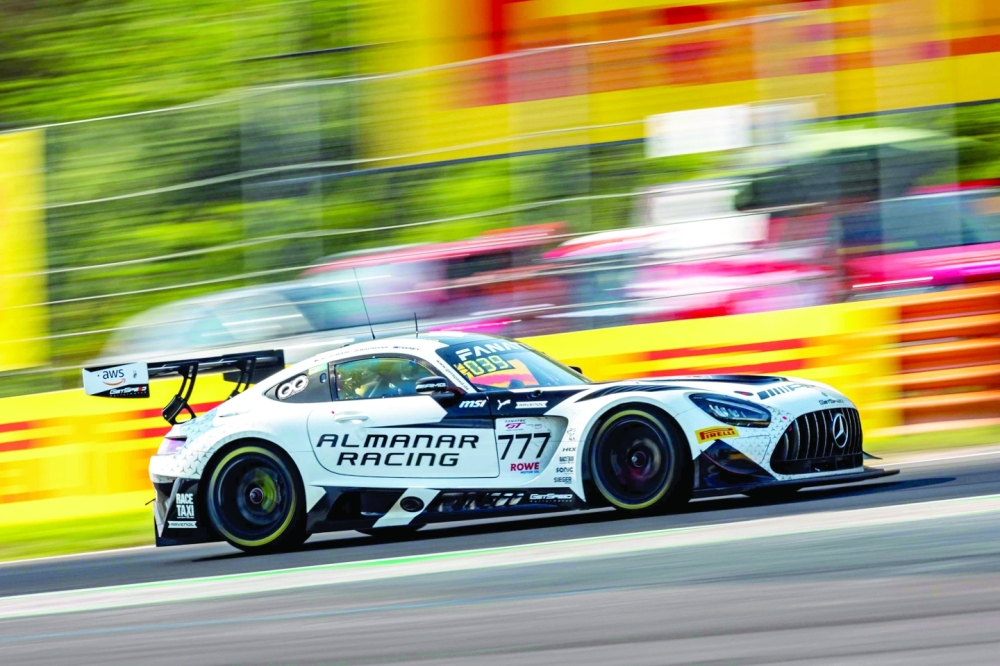 Monza action with Al Manar Racing by Getspeed.