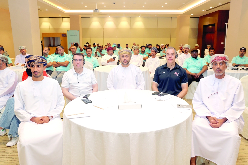 Dignitaries during the sports forum.