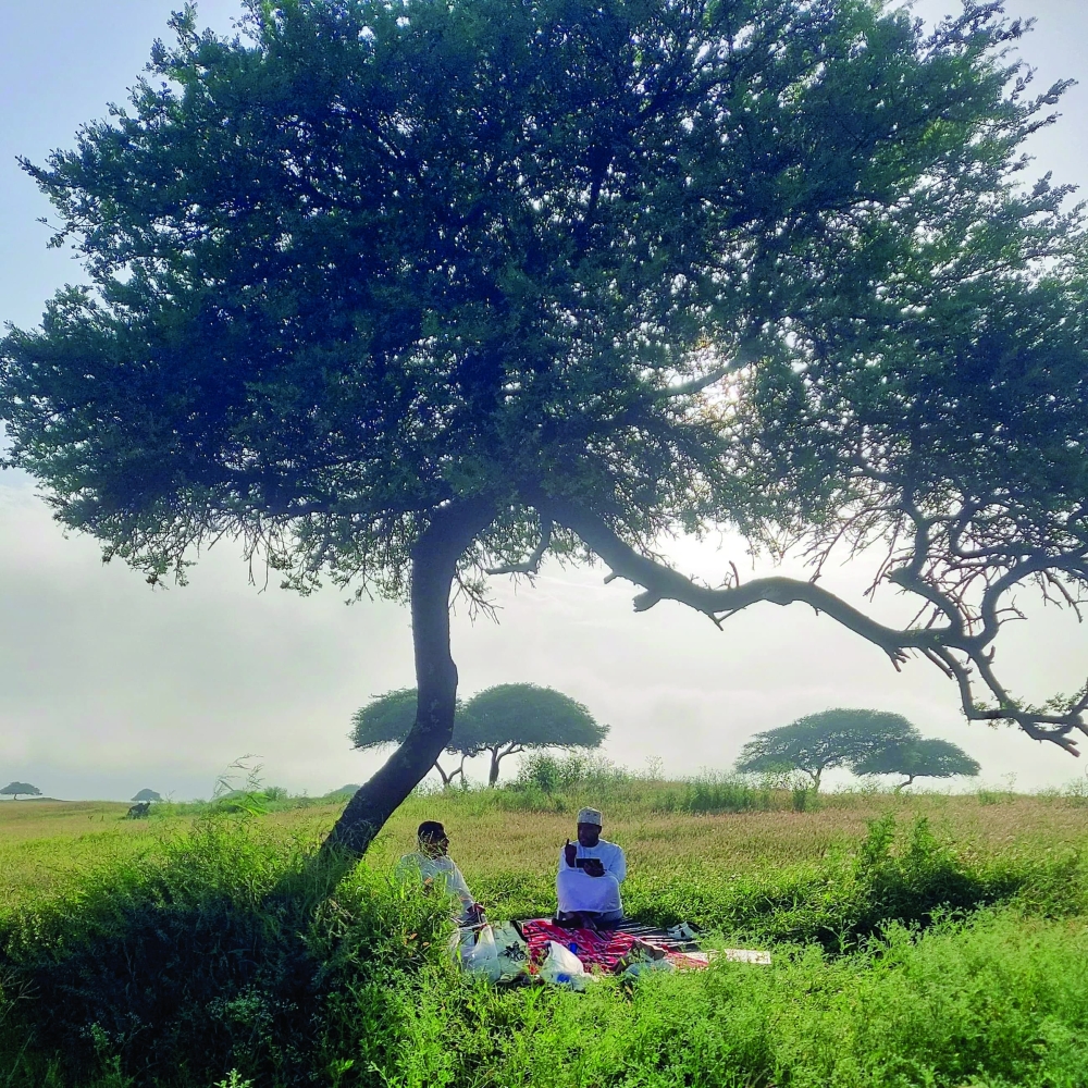Jibjat, a popular picnic spot in Taqah