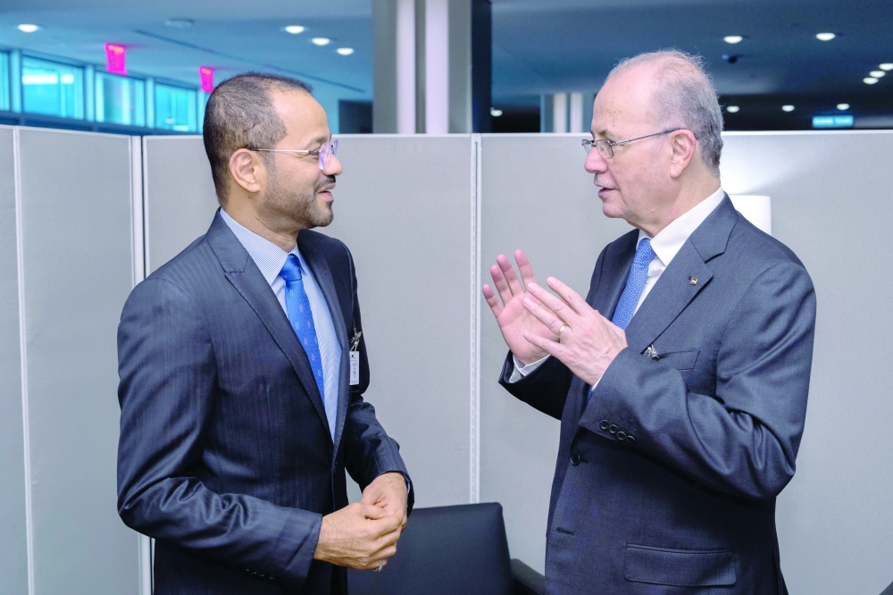 Sayyid Badr reviews cooperation with FMs in New York