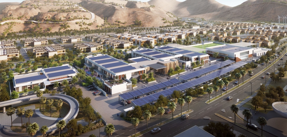 The Sustainable City-Yiti - Aerial View
