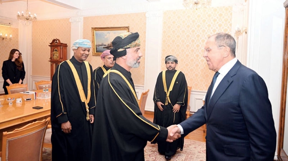 Chairman of Majlis Ash’shura also met with Sergey Lavrov, Minister of Foreign Affairs of the Russian Federation