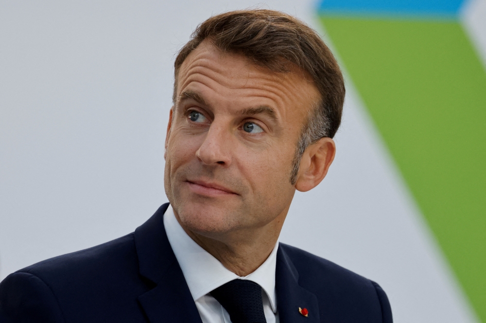 French President Emmanuel Macron 