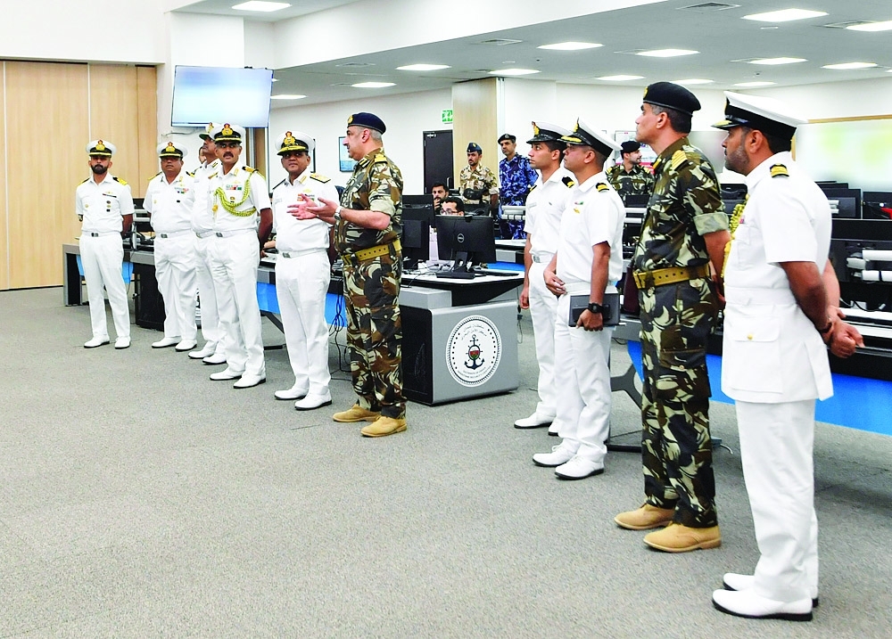 Indian military official visits MSC