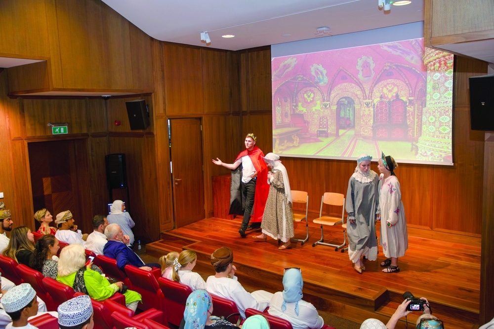 The event is part of the cultural cooperation between Oman and Russia. - ONA