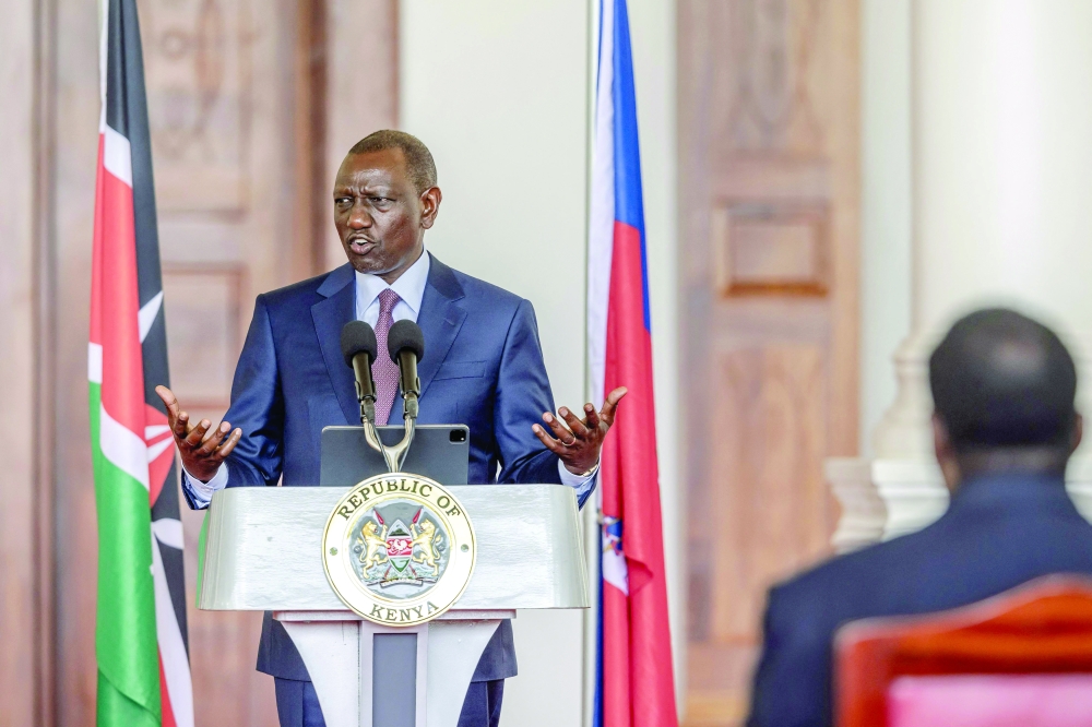 President of Kenya William Ruto