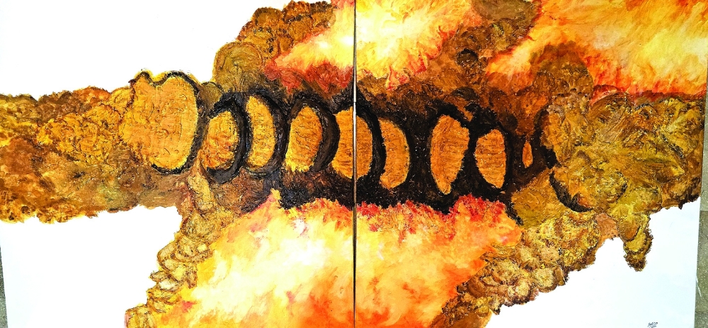 Solo exhibition 'Journey of Souls' at Bait Al Zubair  