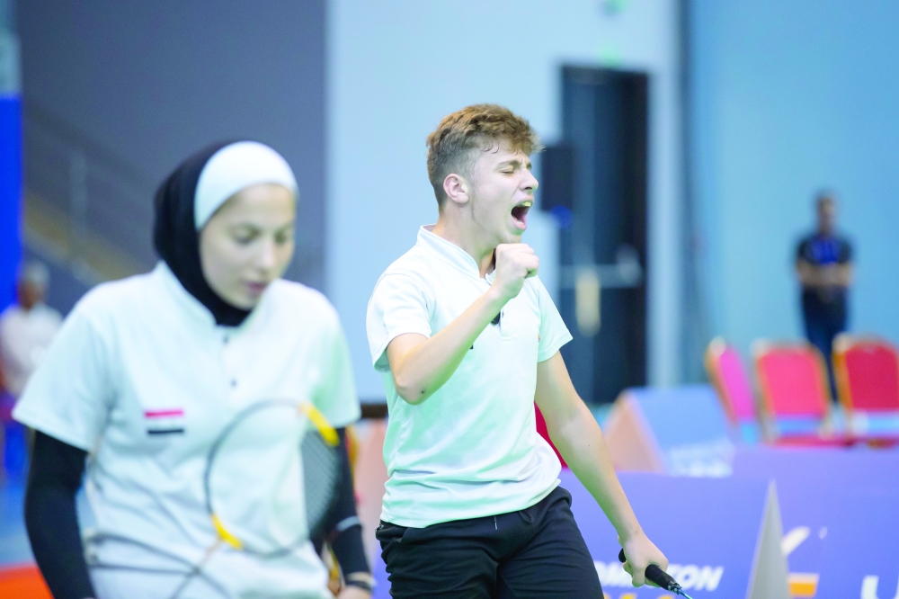Saudi Arabia, Syria, Jordan shine at badminton tourney