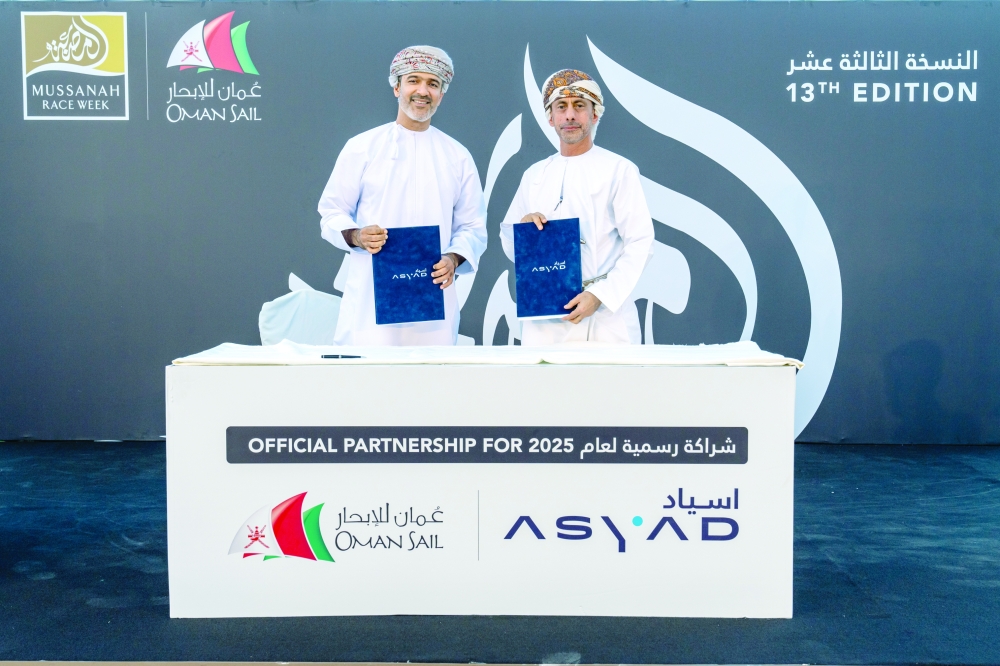 Oman Sail and Asyad sign long-term partnership