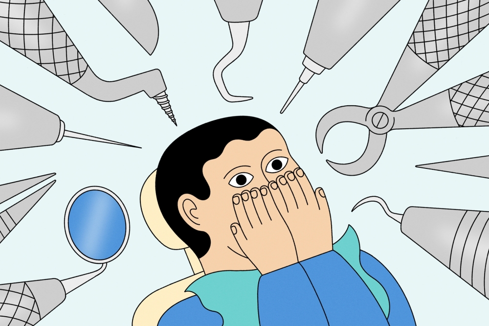 Dental anxiety is a common problem and studies of adults in the United States generally find that around 20 percent of respondents have moderate to high fear of dental care. (Dominic Kesterton/The New York Times)