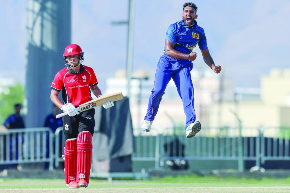 ACC MEN'S T20 EMERGING TEAMS ASIA CUP 2024: SRI LANKA A VS HONG KONG, CHINA
