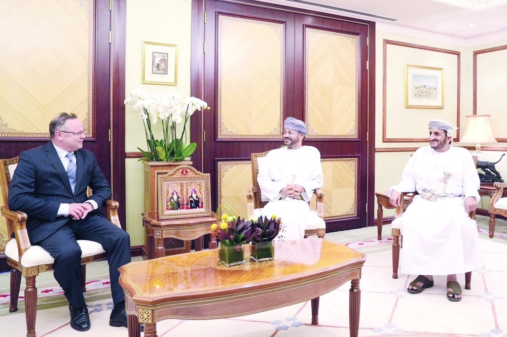 Sayyid Badr holds talks with Polish official
