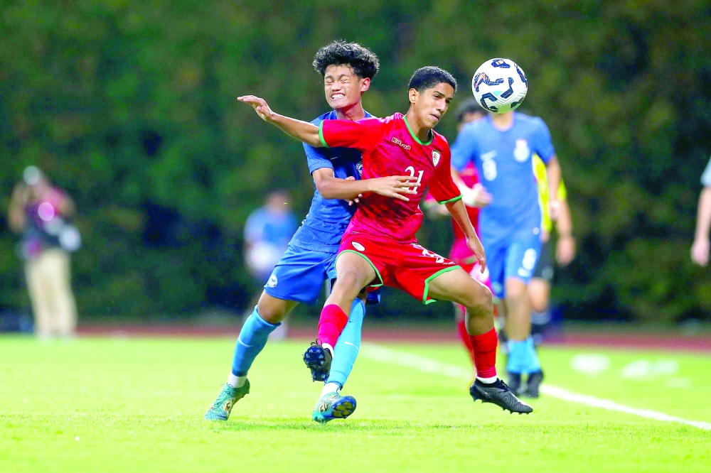 Oman thrash Singapore 5-0 in U17 Asian Cup Qualifiers