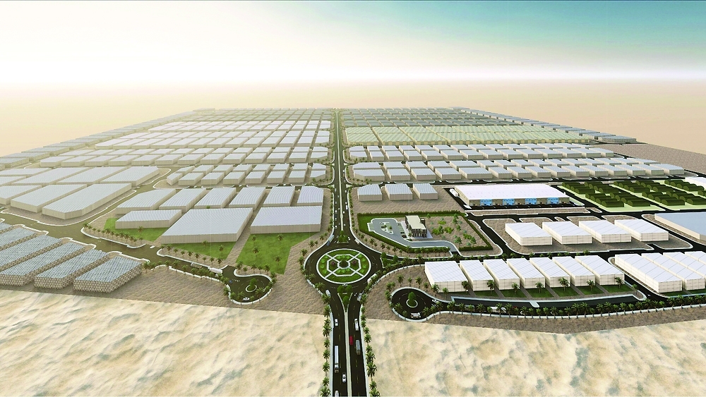 Al Mudhaibi Industrial City aims to boost regional economic development and attract new investments.