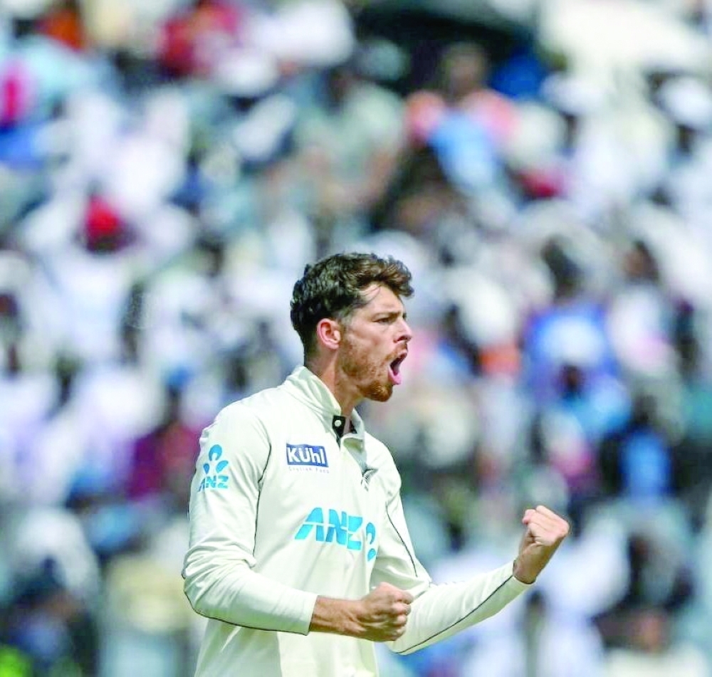 Santner seal historic New Zealand Test series win in India