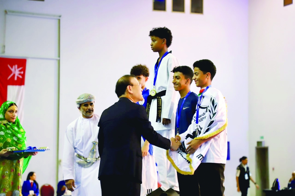 Kukkiwon show on taekwondo thrills spectators in Muscat