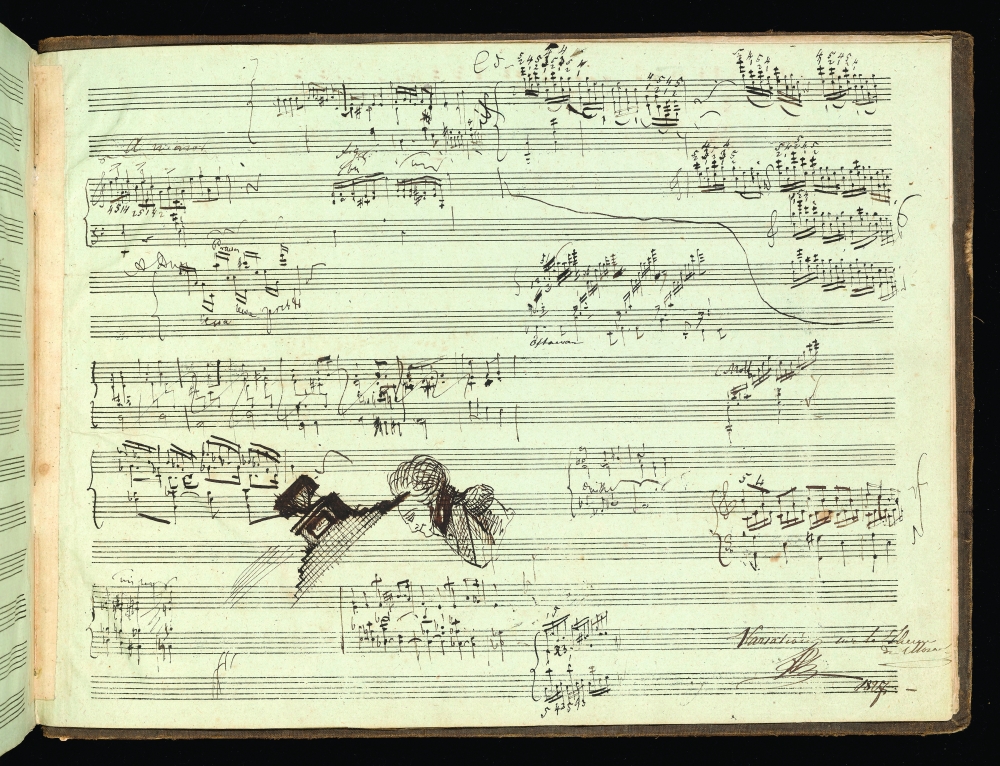 A Chopin manuscript in the Morgans holdings. (The Morgan Library & Museum, Robert Owen Lehman Collection on deposit via The New York Times)